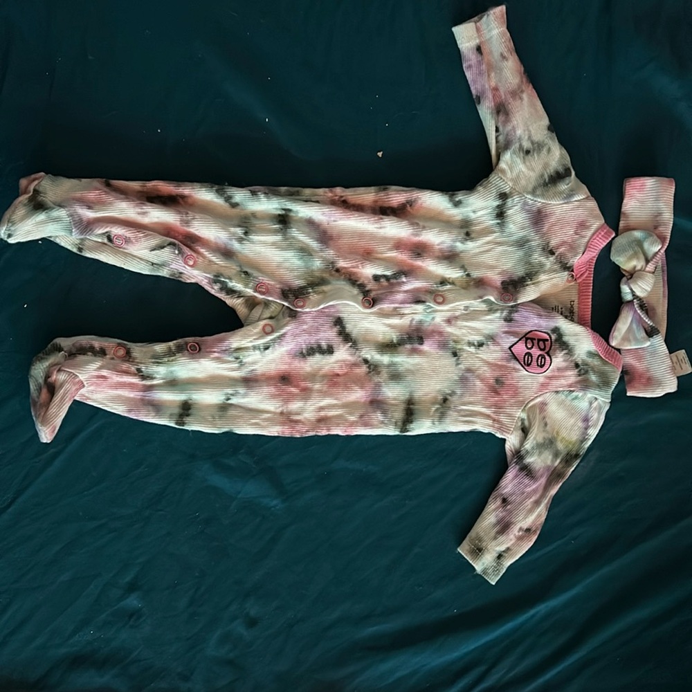 Bebe footy PJ for baby girl